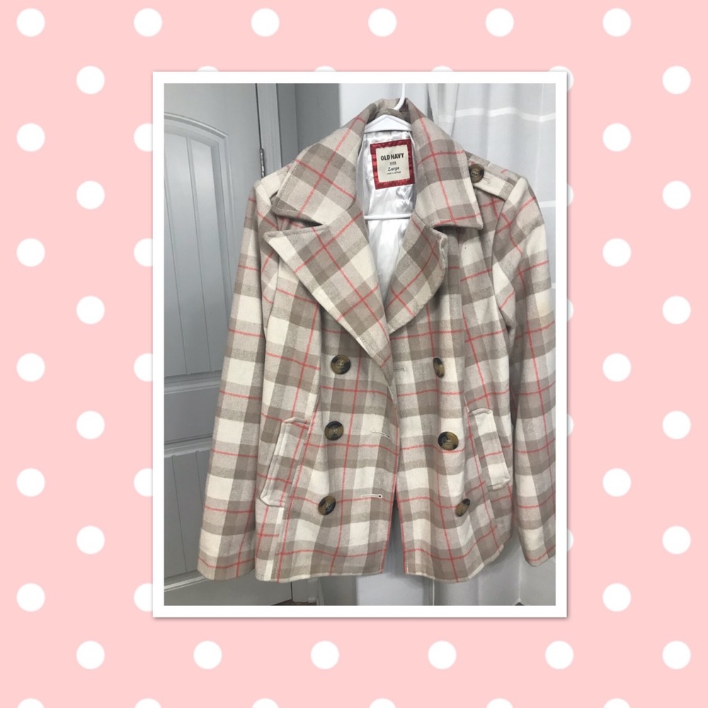 Old navy pea coat jacket